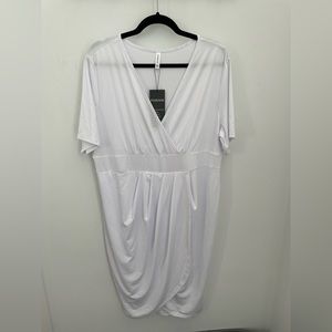 White Sleeved Dress